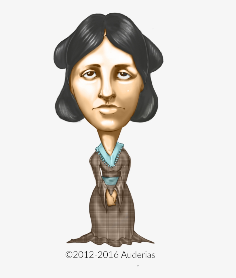 Do You Love Louisa May Alcott Because Of Little Women - Louisa May Alcott Cartoon, transparent png download