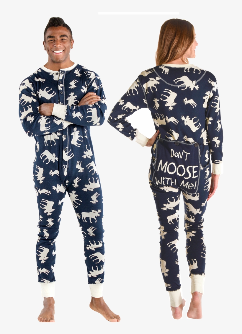 Classic Moose Blue - Piżamy Damskie Z Batmana, transparent png download