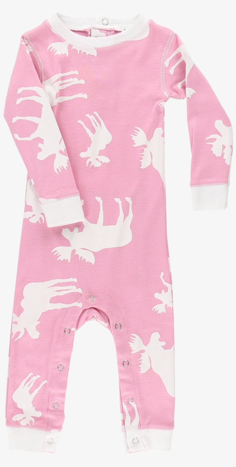 Lazy One Classic Moose Infant Flapjack - Pajamas, transparent png download