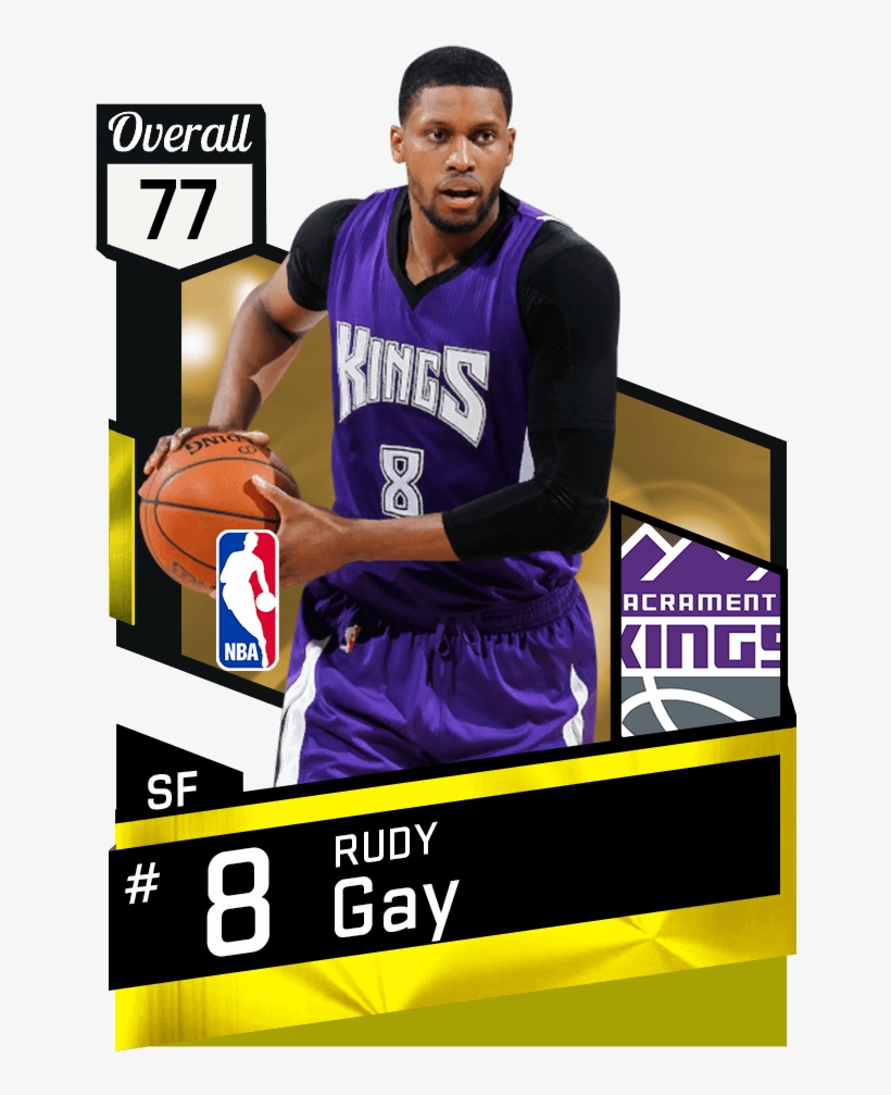Rudy Gay - Dario Saric Nba 2k17, transparent png download