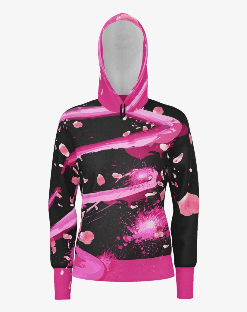 Sakura Swirl Equil Pullover Hoodie - Equil, transparent png download