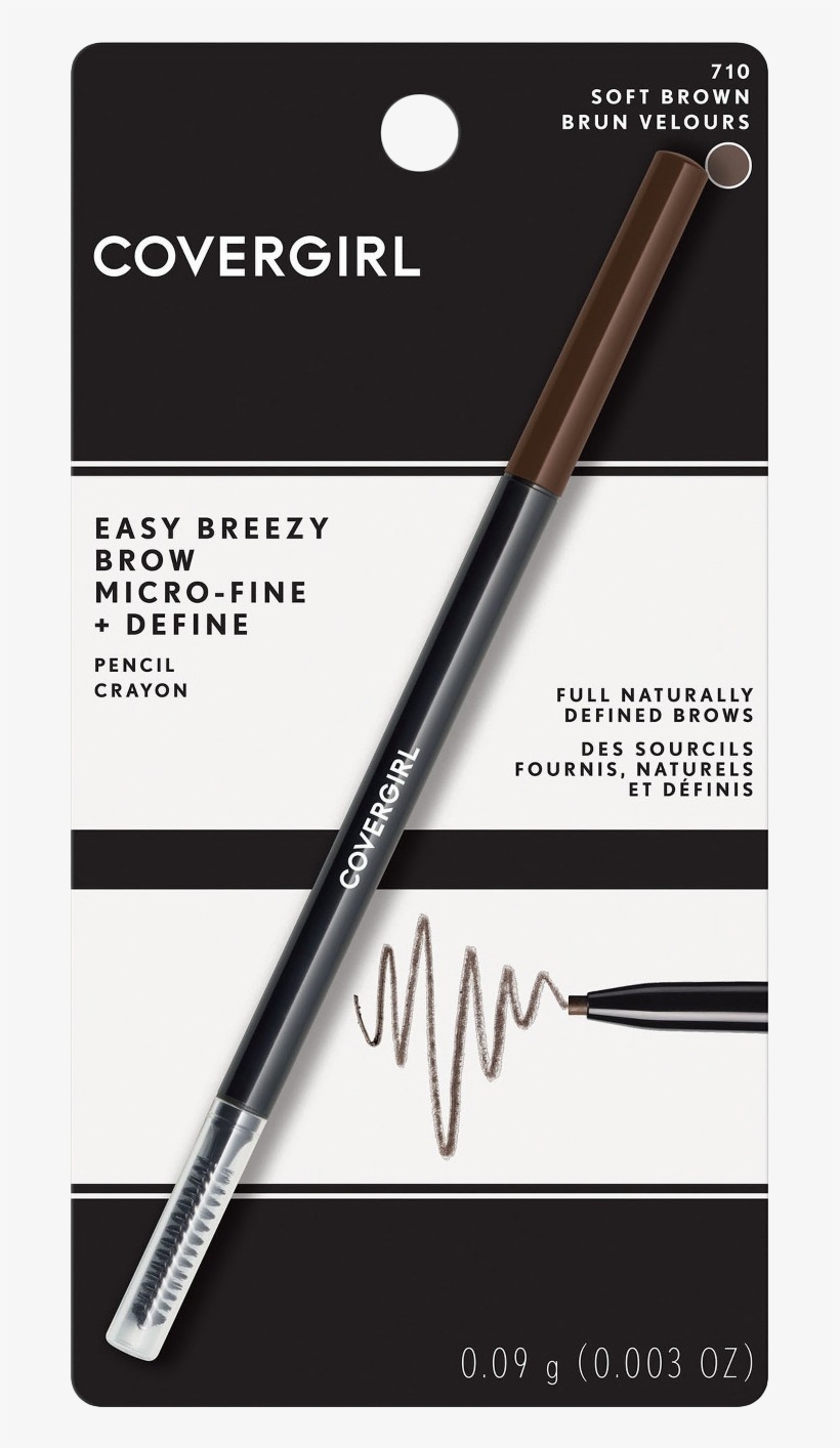 Makeup - Covergirl Micro Brow Pencil, transparent png download