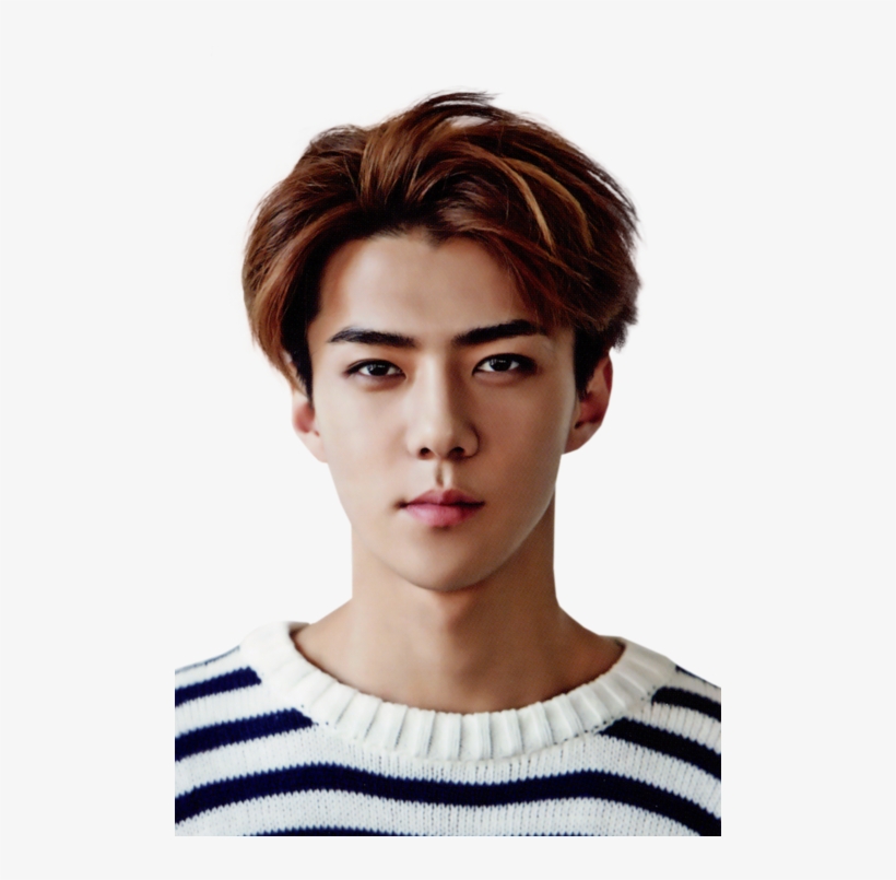 Exo, Sehun, And Kpop Image - Sehun With Brown Hair, transparent png download