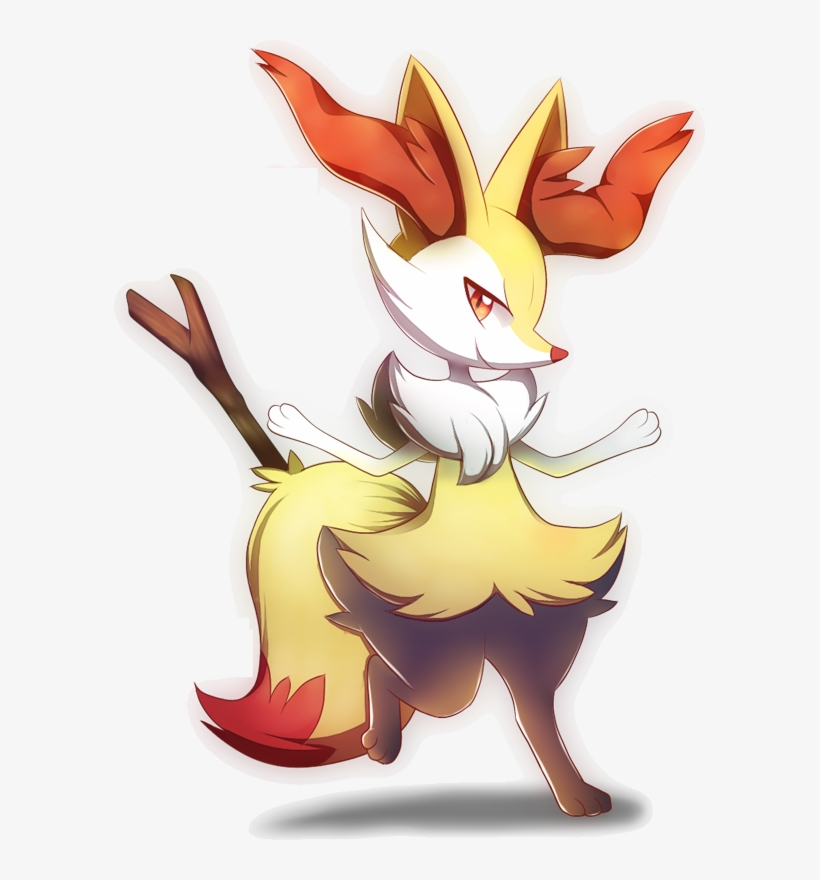 Pokemon Shiny-braixen Is A Fictional Character Of Humans - Pokemon Braixen, transparent png download
