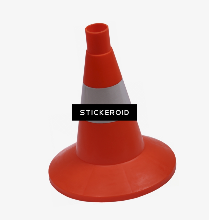 Orange Cones - Plastic, transparent png download
