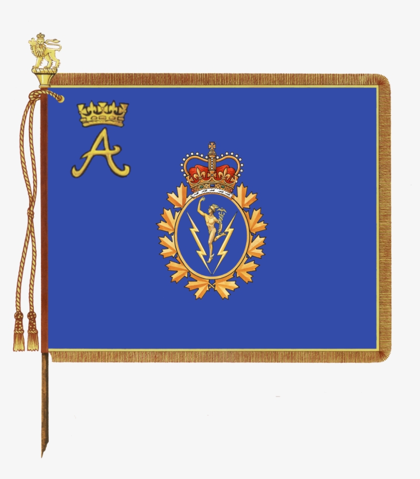 Communications And Electronics Branch Royal Banner - Rcms Cap Badge, transparent png download