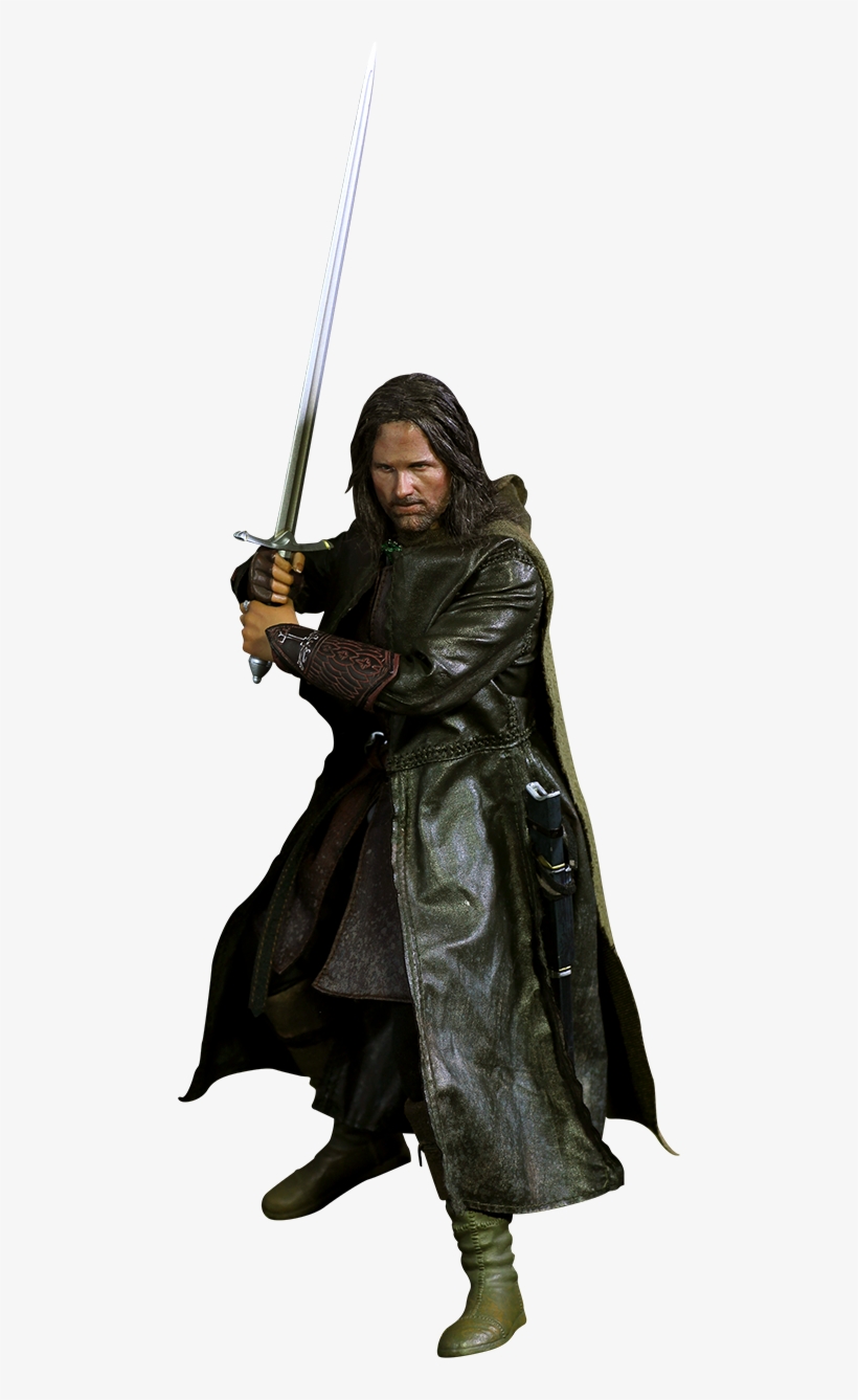 Aragorn Png - Lord Of The Rings Aragorn Figure, transparent png download