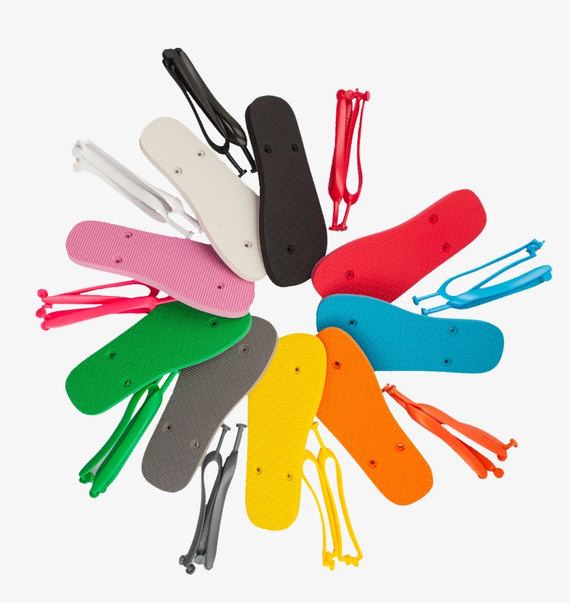 Flip Flops Gallery - Flip-flops, transparent png download