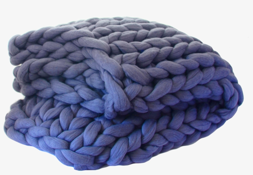 Wool Over Our Eyes Arm Knitted Blanket - Knitting, transparent png download