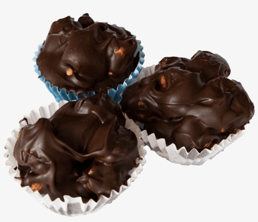 Chocolate Marshmallow Clusters Alone - Chocolate, transparent png download
