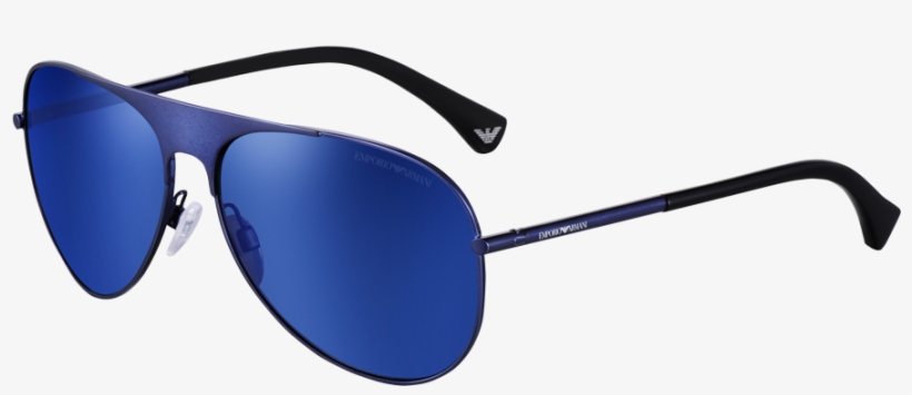 Emporio Armani Aviator Sunglasses - Eyewear, transparent png download
