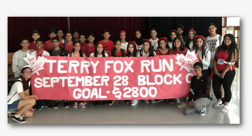 Tamanawis Secondary Hosted Their Annual Terry Fox Run - Crew, transparent png download
