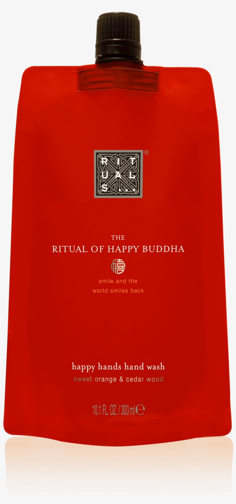 The Ritual Of Happy Buddha Refill Hand Wash - Rituals Ayurveda Hand Soap - 300 Ml, transparent png download
