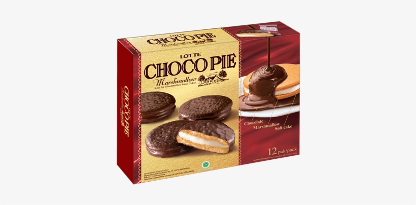 Lotte Choco Pie Marshmallow, transparent png download