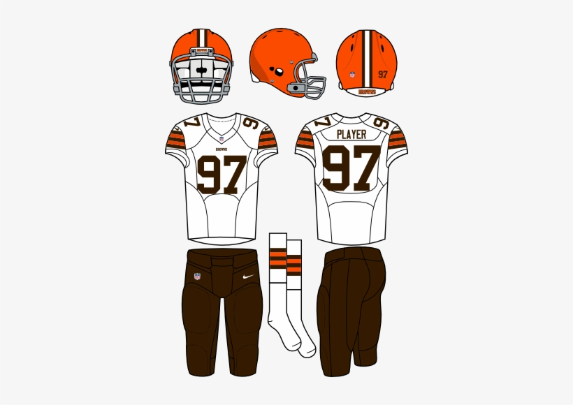 Cleveland Browns - Baltimore Ravens Home Uniform, transparent png download
