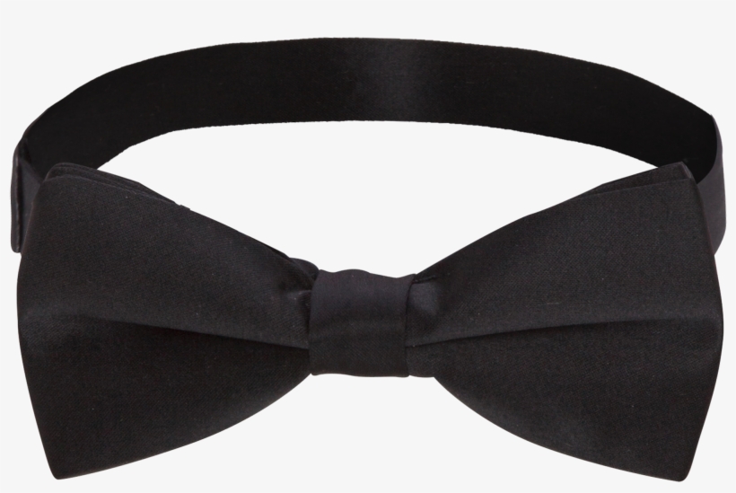 Plain Satin Bow Tie By Connor Shop - Formal Wear, transparent png download