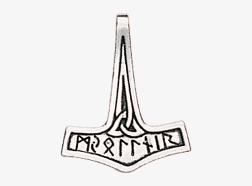 Thor's Hammer Pendant - Mjölnir, transparent png download