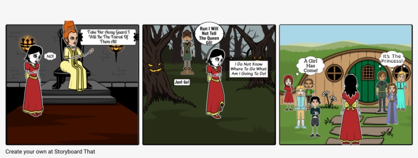 Snow White And The Seven Dwarfs - Cartoon, transparent png download