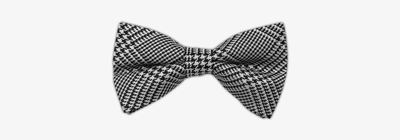 Spring Glen Black Bowtie - Plaid, transparent png download