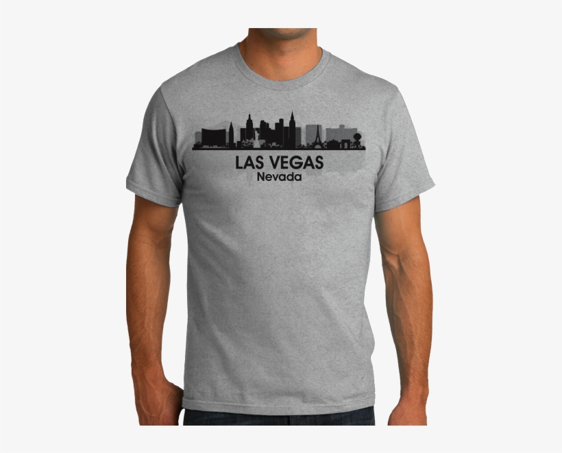 Las Vegas, Nv City Skyline - Grunge Seattle T Shirt, transparent png download