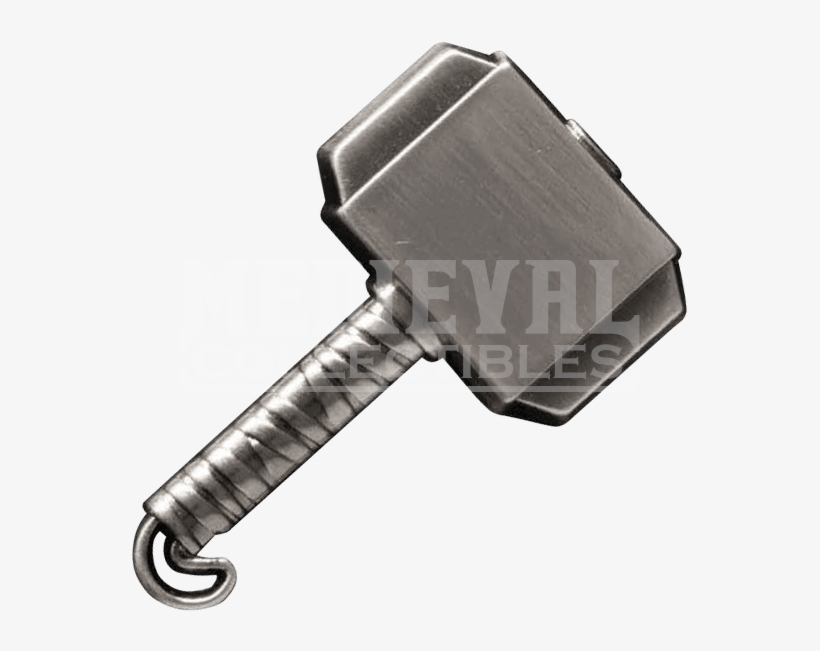 Deluxe Thor Hammer Lapel Pin - Marvel Thor Hammer Deluxe Pewter Lapel Pin, transparent png download