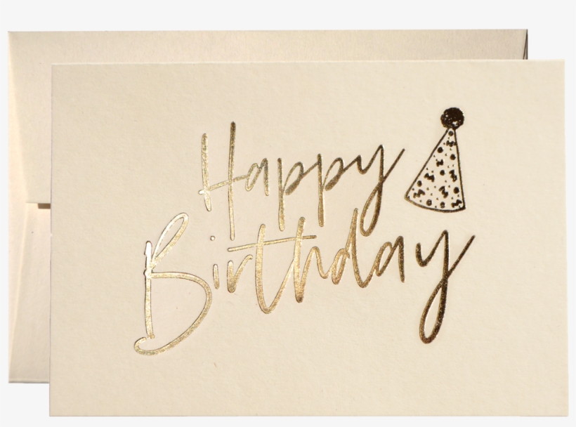 Set Of Birthday Hat Cards Clouds And Currents - Calligraphy, transparent png download