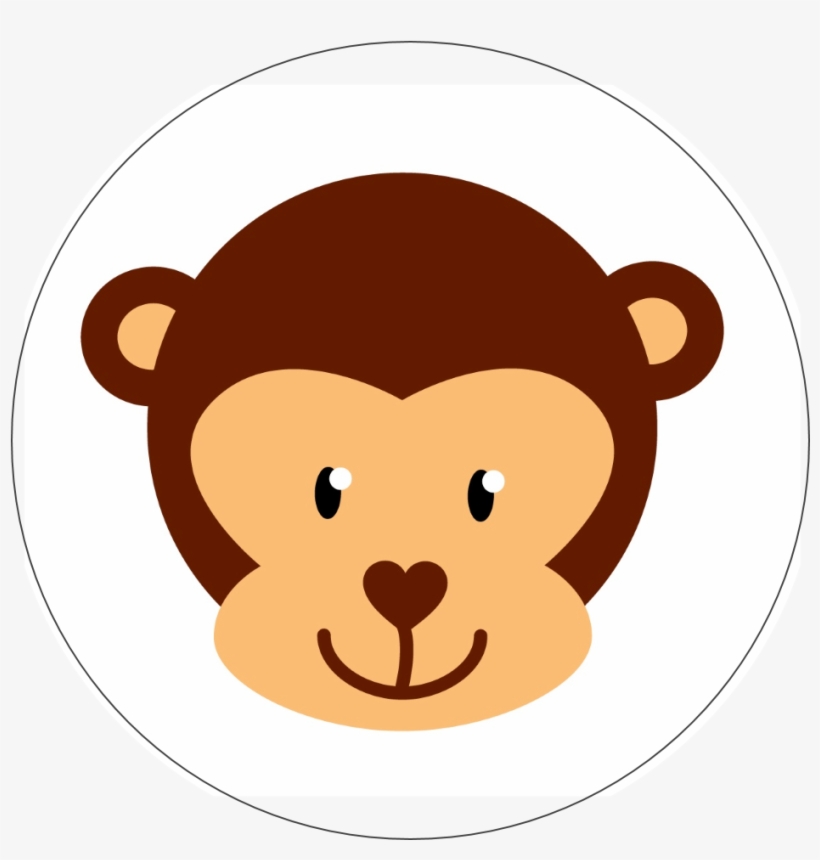 Printed - Caritas De Animalitos De La Selva, transparent png download