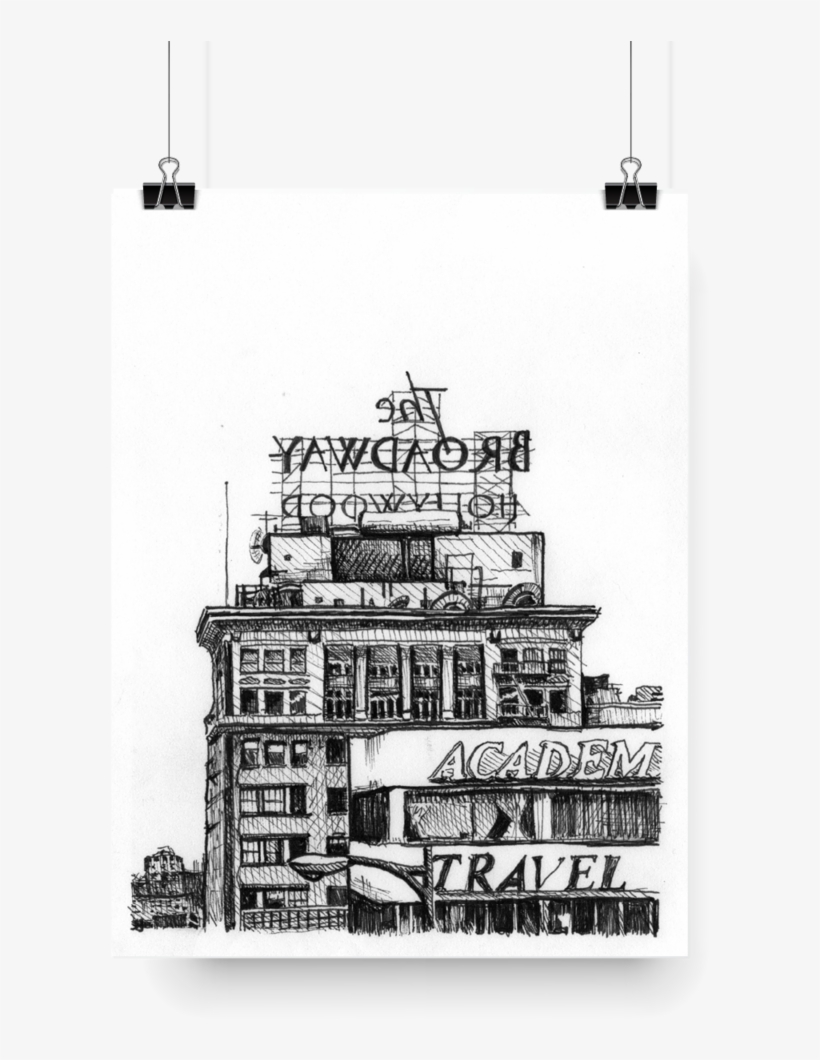 The Broadway Hollywood - Architecture, transparent png download