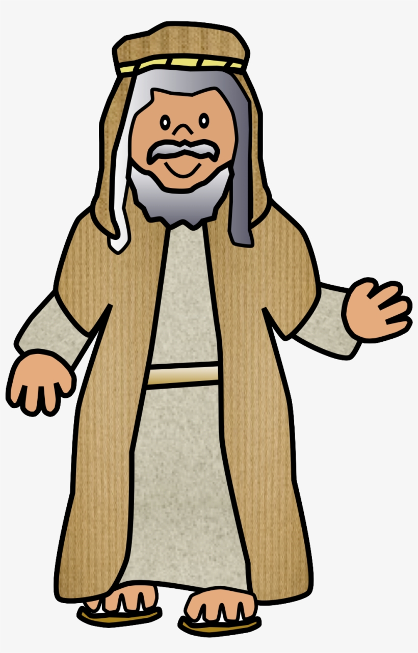 See Here Person Clipart Transparent Background - Bible Characters Clipart, transparent png download