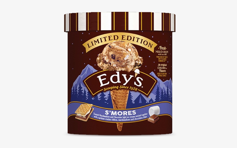 S' - Edy's Pumpkin Ice Cream, transparent png download