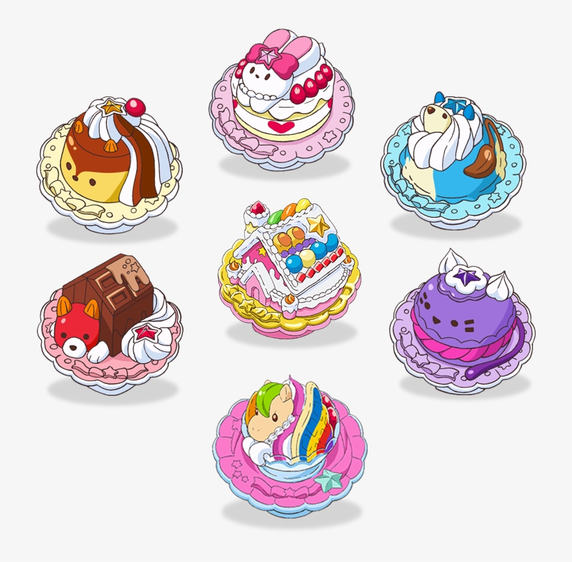 Animal Sweet - Kirakira Precure A La Mode Sweets, transparent png download
