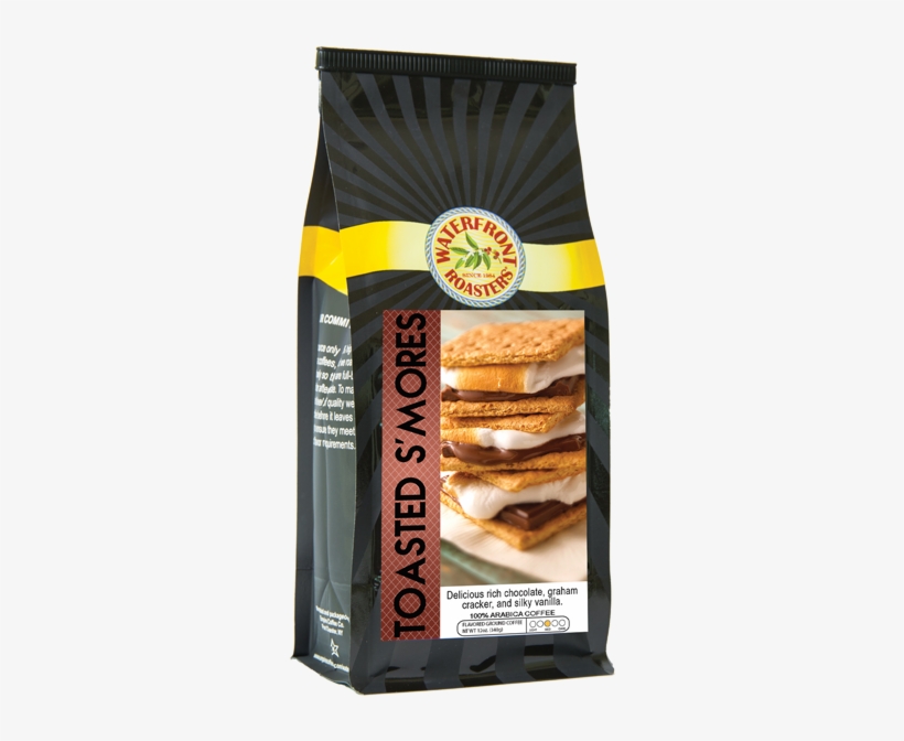 Toasted Smores - 12oz - Roasters Waterfront Toasted S'mores Ground Coffee, transparent png download