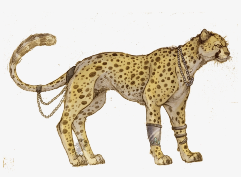 Cheetah Png Picture - Anime Cheetah, transparent png download