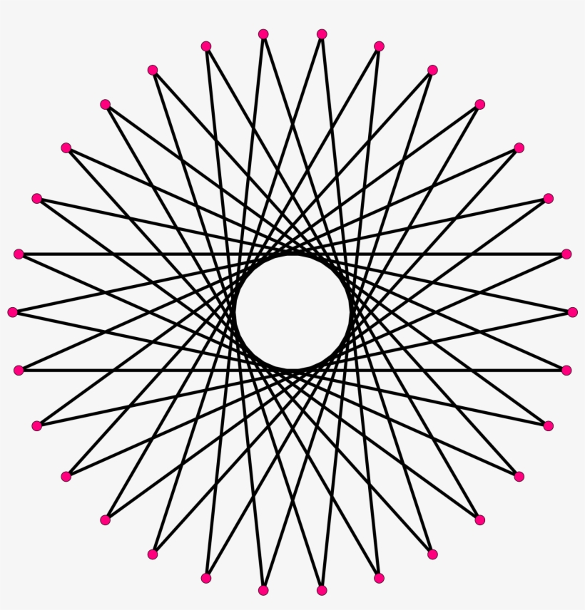 File Regular Star Polygon Svg Wikimedia Commons - Regular Star Polygon, transparent png download