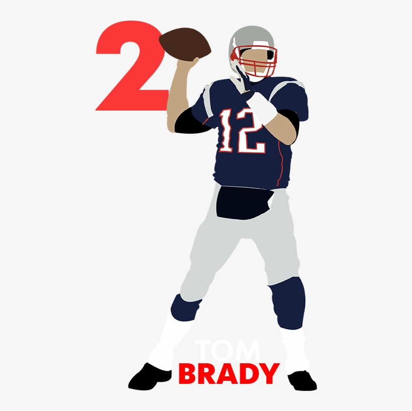 Qb Rank No Tom Brady Clipart - Tom Brady Clip Art, transparent png download