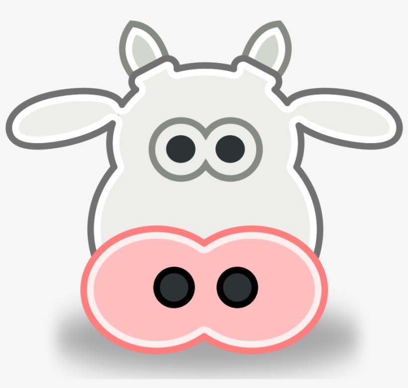 How To Set Use Tango Style Cow Head Clipart, transparent png download