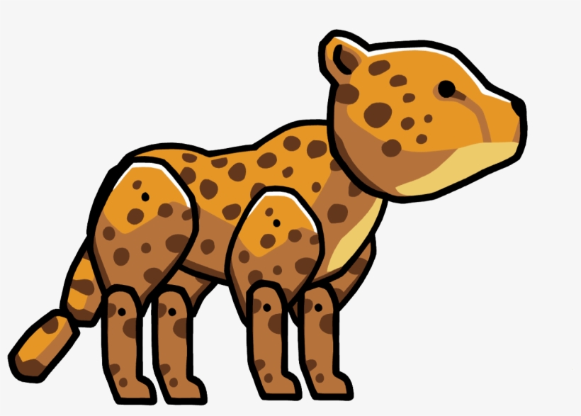 Cheetah Cub Clipart At Getdrawings - Cheetah, transparent png download