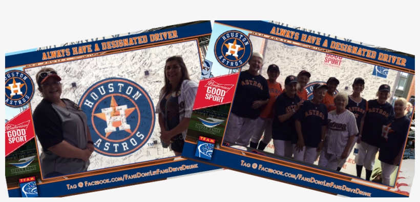 Houston Astros Fans Always Have A Designated Driver - Houston Astros Magnets 2ct, transparent png download