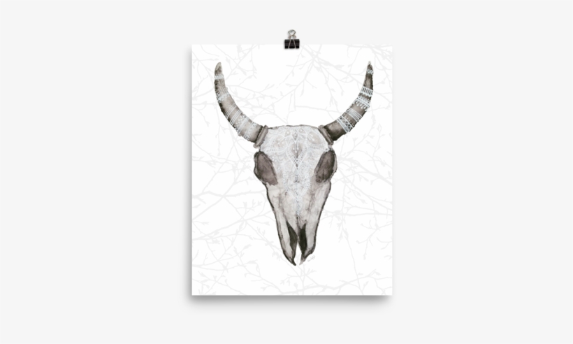 Wildebeast Branches Poster Matte Paper - Paper, transparent png download
