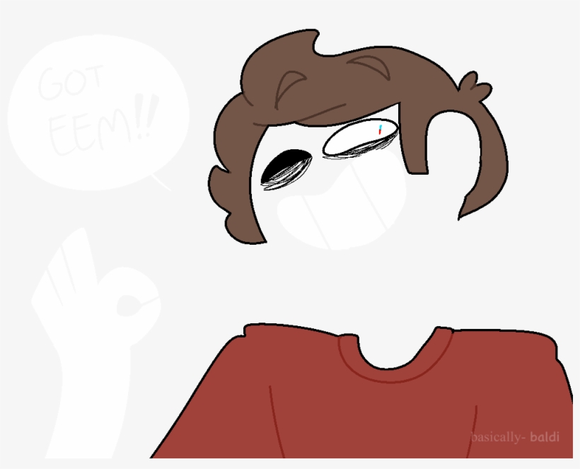 He Looks Perfect For Doki Do- Guys I Hear The Police - Basically Baldi Filename2, transparent png download