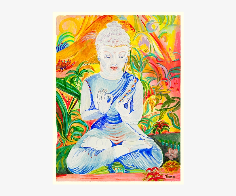 Butterfly Buddha - Sitting, transparent png download