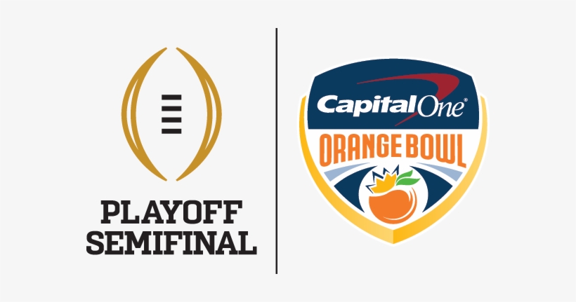 2018 College Football Playoff Semifinal At The Capital - Cfp Semifinal Orange Bowl, transparent png download