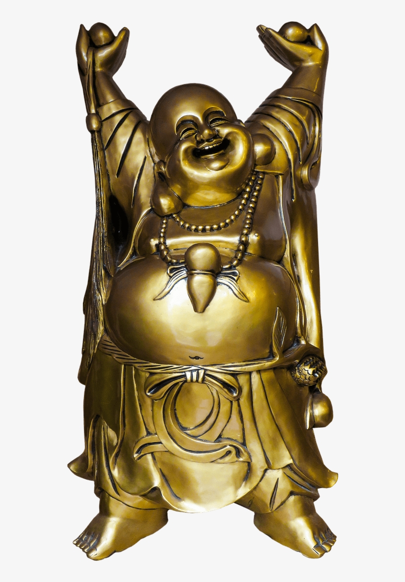 Canvas Print Statue Religion Thailand Buddha Png Gold - Golden Buddha, transparent png download