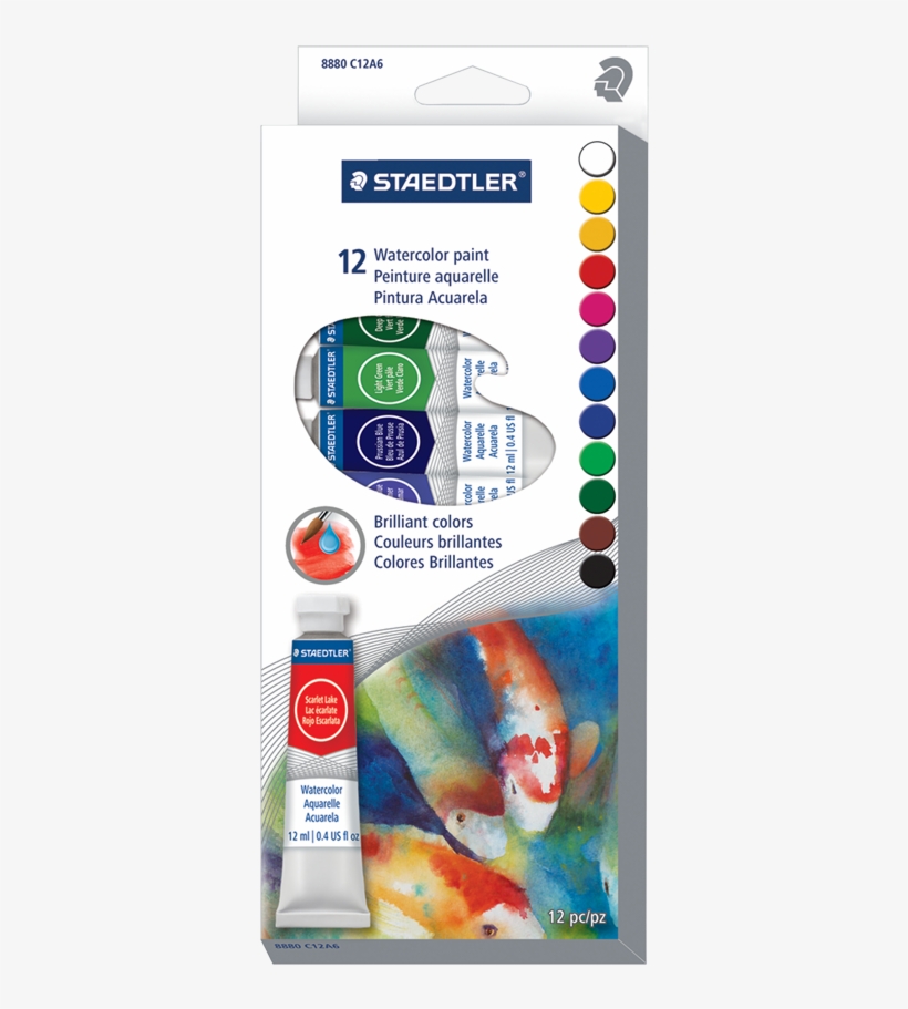 Product Image - Staedtler Noris Club Watercolor Pan Review, transparent png download