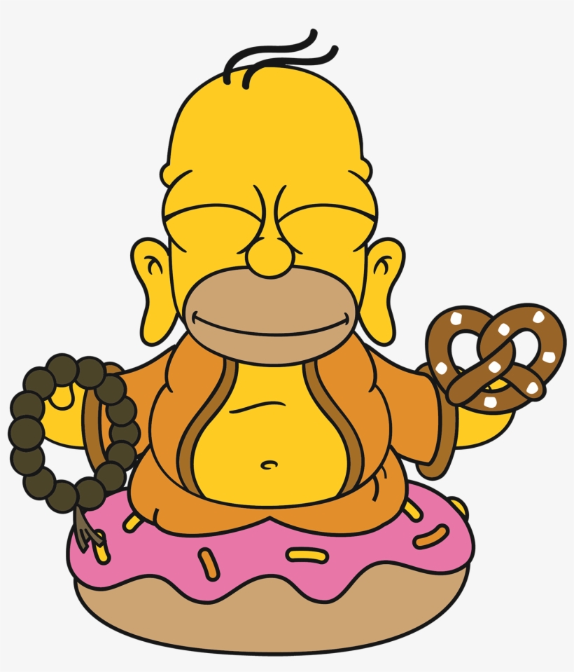 Kidrobot Homer Buddha - Job Occupations Clipart Png, transparent png download