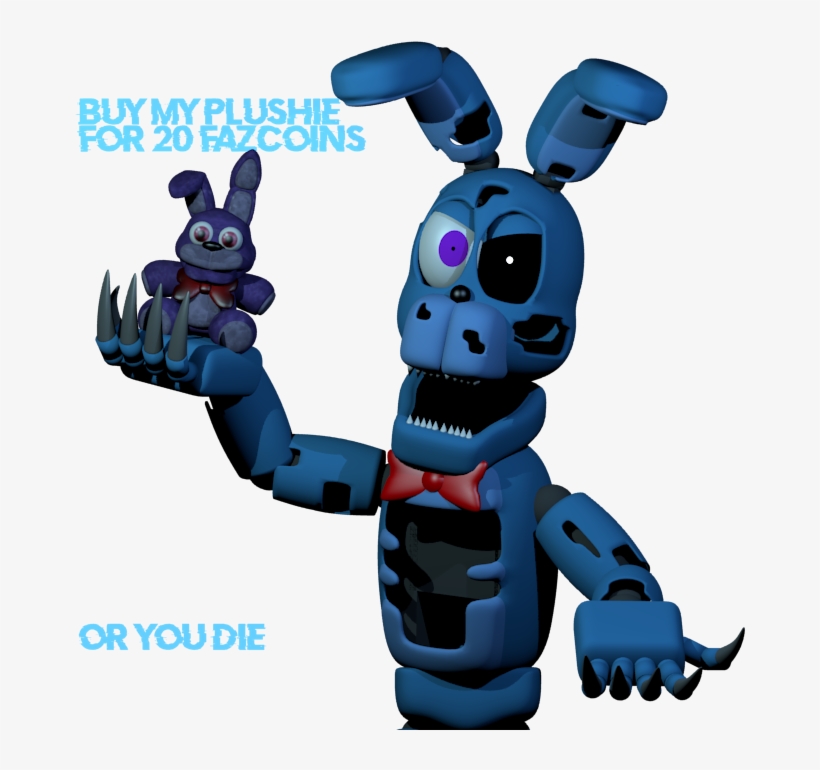 Listen To What Nightmare Bonnie Said Or It's R - Nightmare, transparent png download