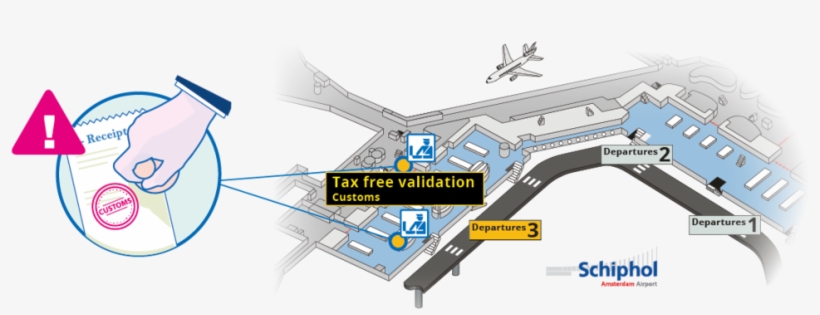 Stamp - Schiphol Group, transparent png download
