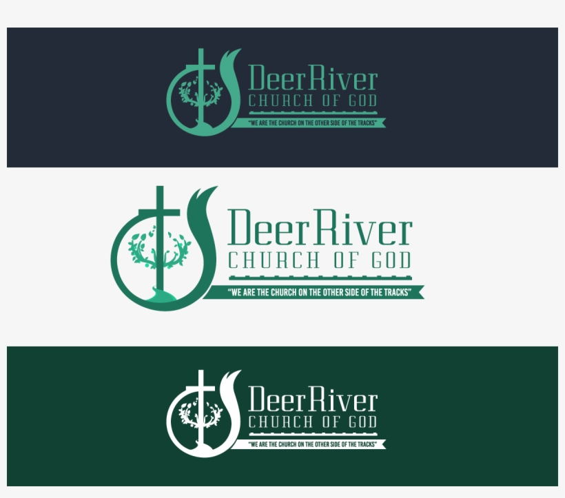Bold, Personable, Church Logo Design For Deer River - Graphic Design, transparent png download