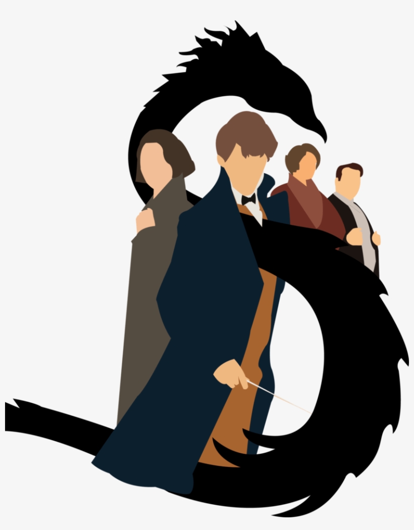 Mitchell Paddy/staff Illustrator - Fantastic Beasts And Where To Find Them Clipart, transparent png download
