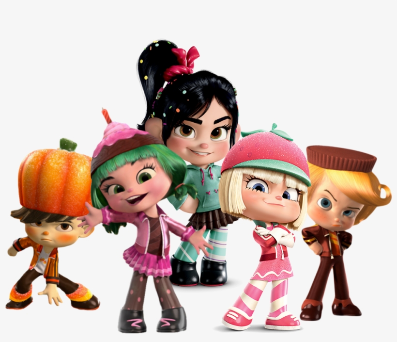 Wreck-it Ralph Images Wir - Mikarya Vanellope Von Shweetz Candy Hair Clips, Vanellope, transparent png download